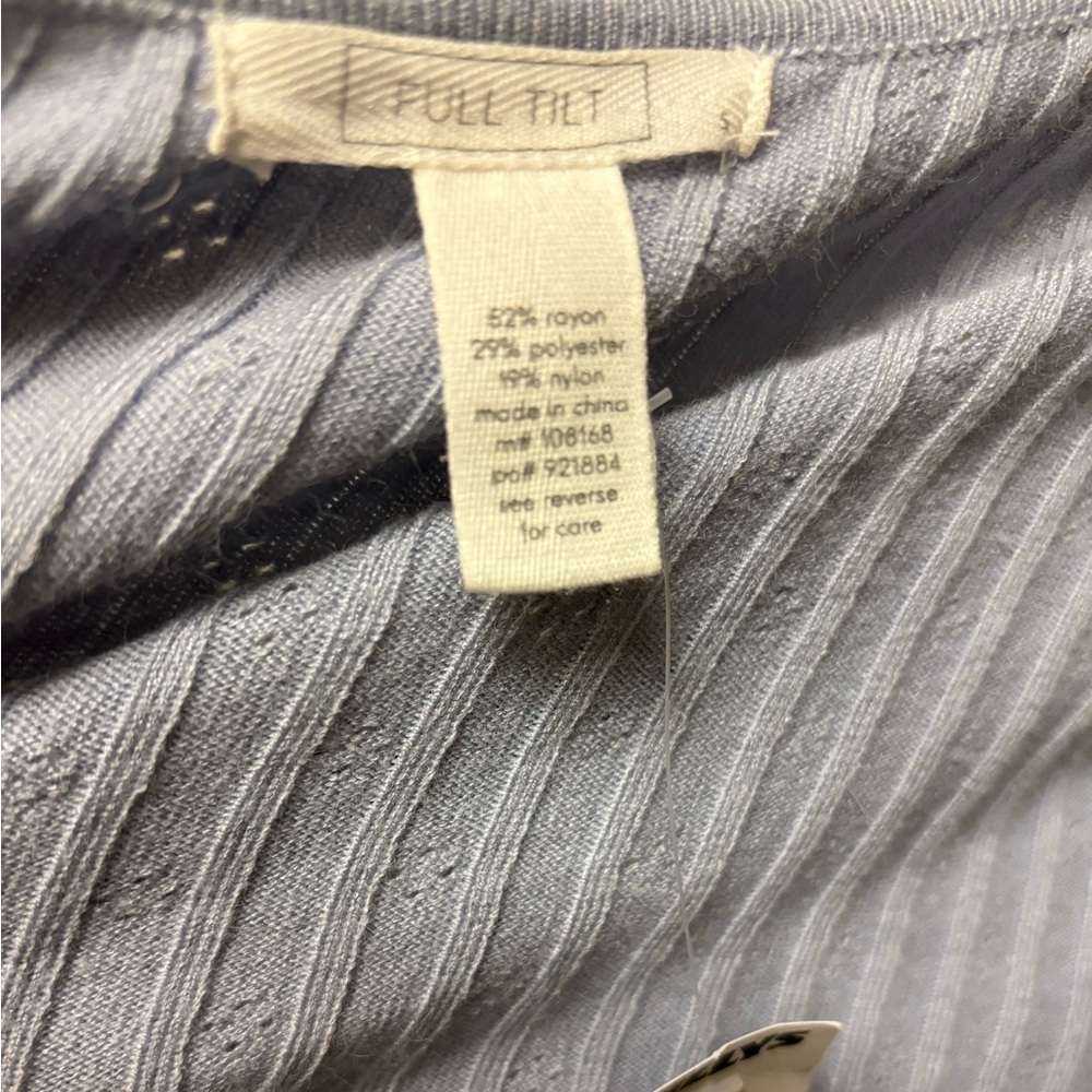 Blue String Garage Top - Picture 3 of 3